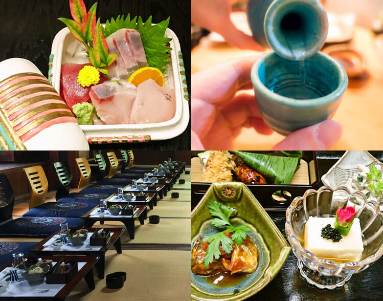 天野館のお料理